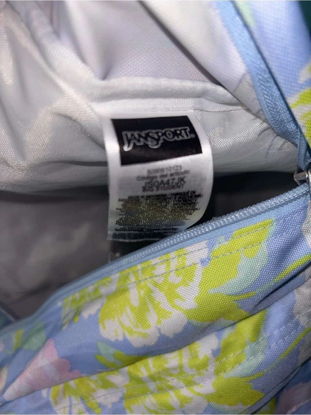 Jansport Pastel Floral Backpack 